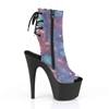 Pleaser - ADORE1018REFL Bottes de plateforme, Pole dance chaussures - Chaussures de pole dance - Violet/Bleu Product image
